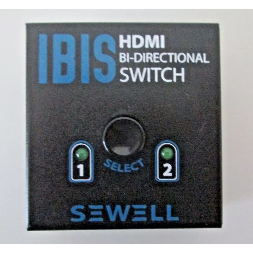 Ibis Sewell HDMI Bi-Directional Switch Vintage- Working When Disconnected AZ44